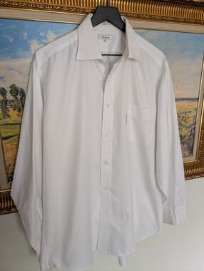Faconnable White Classic Shirt Large